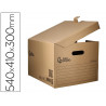 Container a archives liderpapel carton montage manuel p our 5 boites format a4+ / 6 classeurs a-z 540x410x300mm