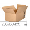 Caisse americaine q-connect carton recycle cannelure 5mm 250x150x100mm