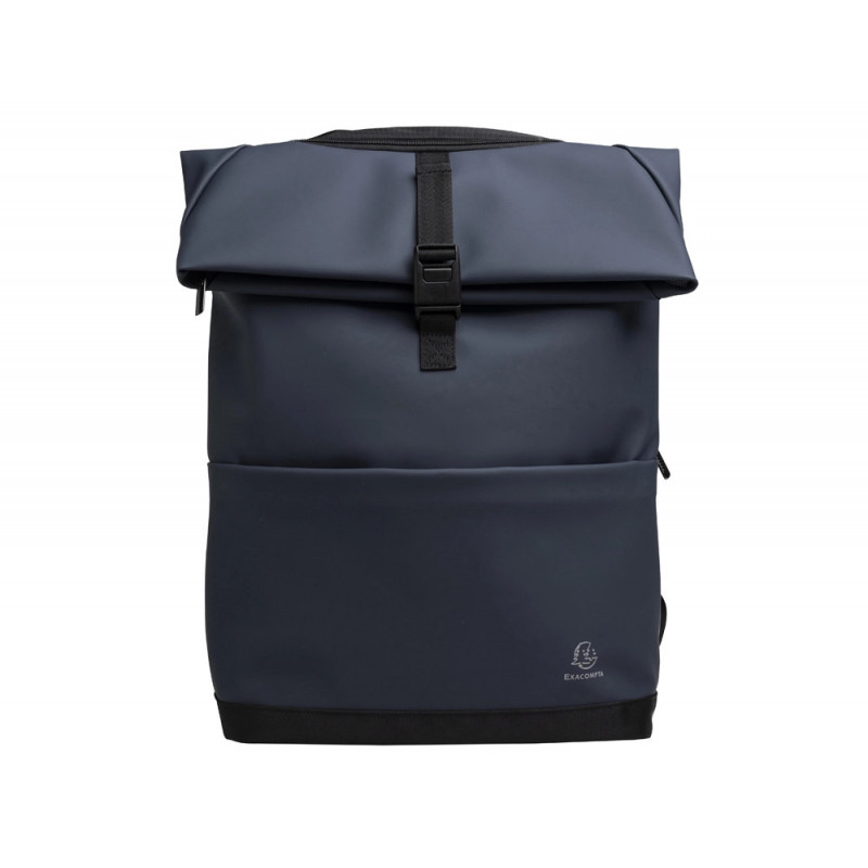 Sac a dos exacompta ordinateur portable 15,6/' exactive young pu coloris bleu ardoise