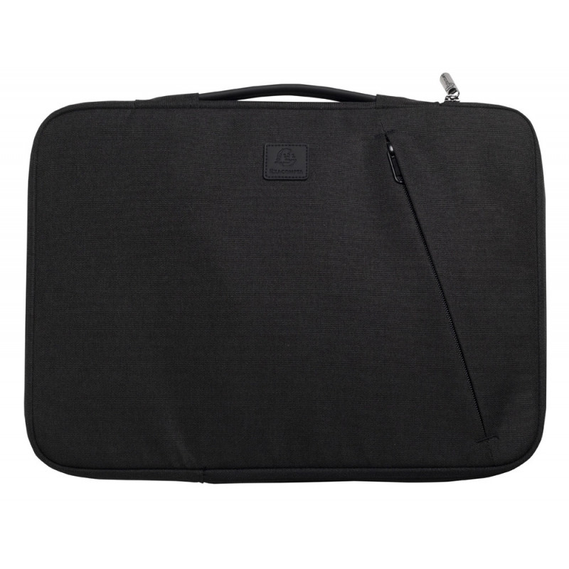 Housse exacompta ordinateur portable 13-14/' business 37x28x2,5cm coloris noir
