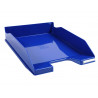 Corbeille courrier exacompta midi-combo iderama superposable verticale/escalier coloris bleu royal brillant