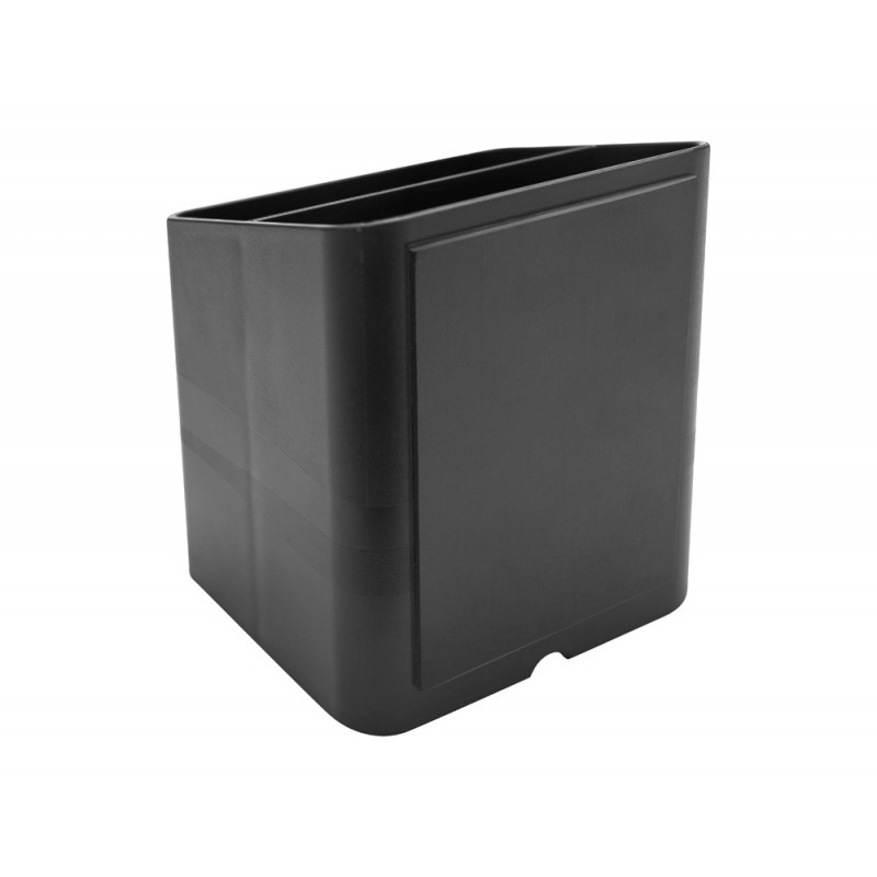 Pot a crayons exacompta pen-cube magnetique 2 compartiments coloris noir