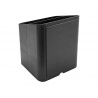 Pot a crayons exacompta pen-cube magnetique 2 compartiments coloris noir