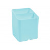 Pot a crayons exacompta pen-cube aquarel 2 compartiments coloris vert pastel