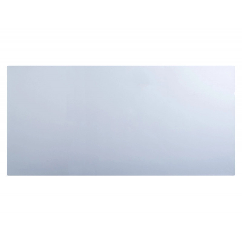 Sous-main exacompta souple pvc crystal 43x90cm coloris transparent