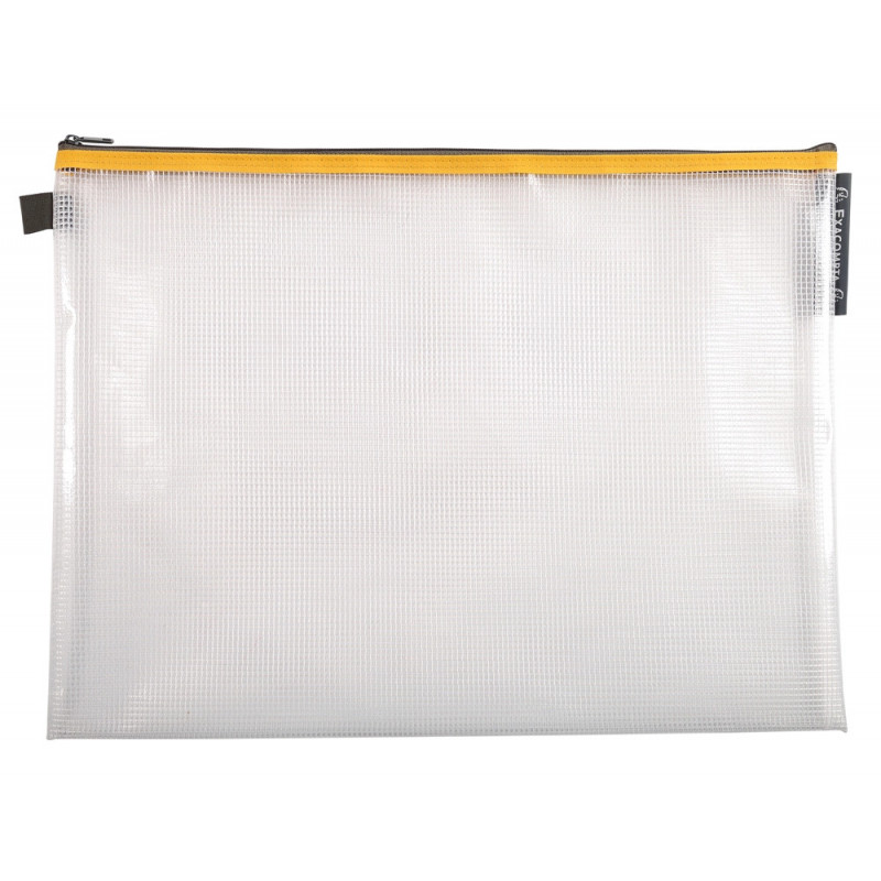 Pochette zip exacompta eva a3 coloris assortis