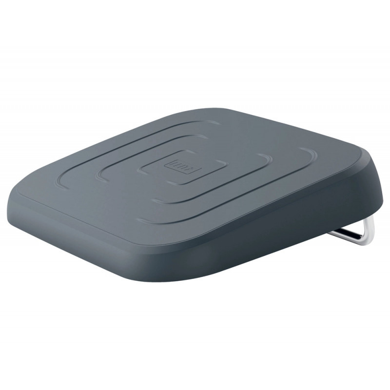 Repose-pieds leitz ergo cosy hauteur ajustable coloris gris