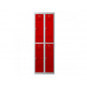 Module complementaire phoenix casier personnel pl1230grk coloris rouge