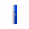 Casier personnel phoenix serie pl pl1230gbk serrure a cle coloris bleu