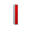 Casier personnel phoenix serie pl pl1130grk serrure a cle coloris rouge