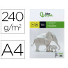 Papier cartonne liderpapel a4 240gr coloris blanc paquet 100 feuilles