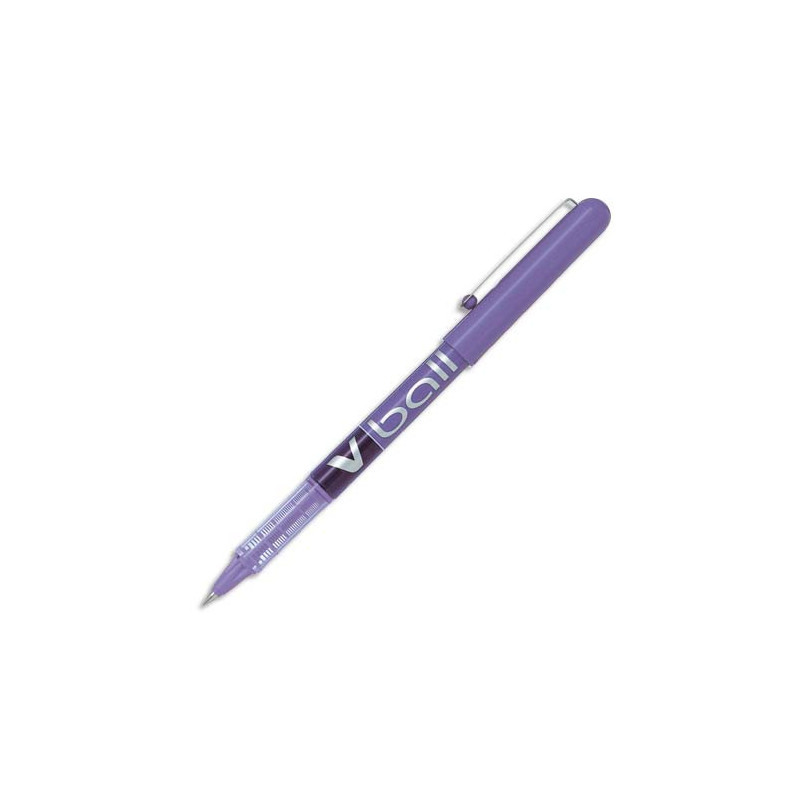 PILOT Stylo Roller pointe métal 0,5 mm encre liquide Violet V-BALL 05