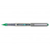Roller uniball eye plastique recycle encre liquide ecriture moyenne pointe metal coloris vert