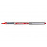 Roller uniball eye plastique recycle encre liquide ecriture moyenne pointe metal coloris rouge