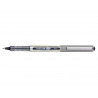 Roller uniball eye plastique recycle encre liquide ecriture moyenne pointe metal coloris noir