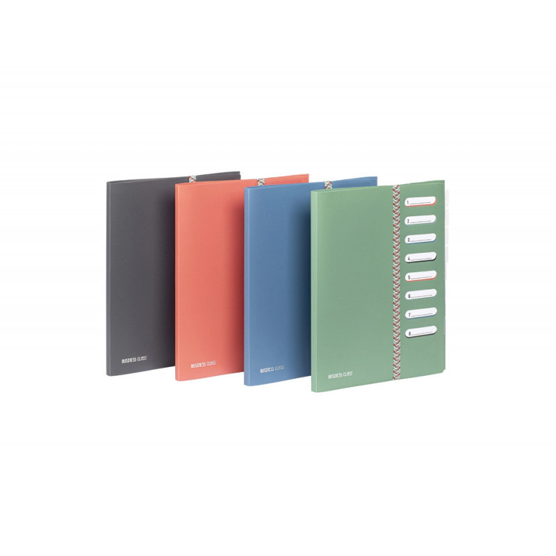 Trieur viquel business class polypropylene a4 8 compartiments coloris aleatoire