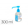 Gel hydroalcoolique exeol gel 82 flacon pompe 300ml