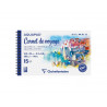 Album clarefontaine aquapad carnet de voyage spirale 135x250mm 15 feuilles 300g