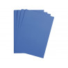 Feuille papier clairefontaine maya 270g 500x700mm coloris bleu roi paquet 25 unites