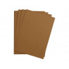 Feuille papier clairefontaine maya 270g 500x700mm coloris brun paquet 25 unites