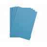 Feuille papier clairefontaine maya 270g 500x700mm coloris bleu paquet 25 unites