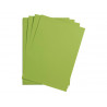 Feuille papier clairefontaine maya 270g 500x700mm coloris vert mousse paquet 25 unites