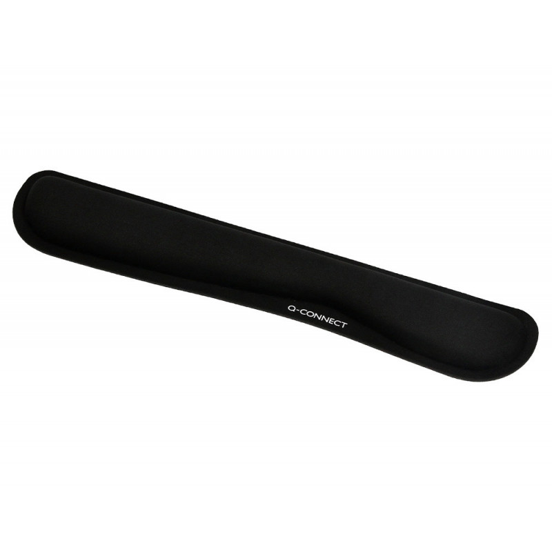 Repose-poignets q-connect memory foam clavier 460x85x25mm coloris noir