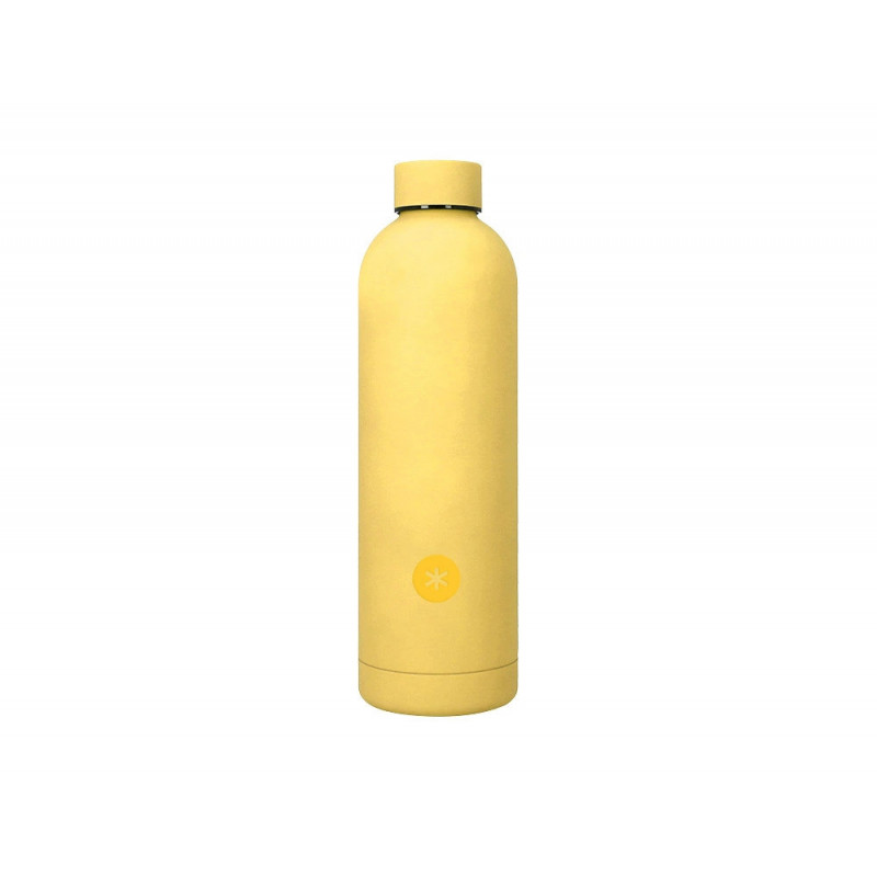 Bouteille isotherme antartik acier inoxydable sans bpa 750ml coloris jaune
