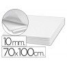 Carton plume liderpapel double-face 70x100cm epaisseur 10mm coloris blanc