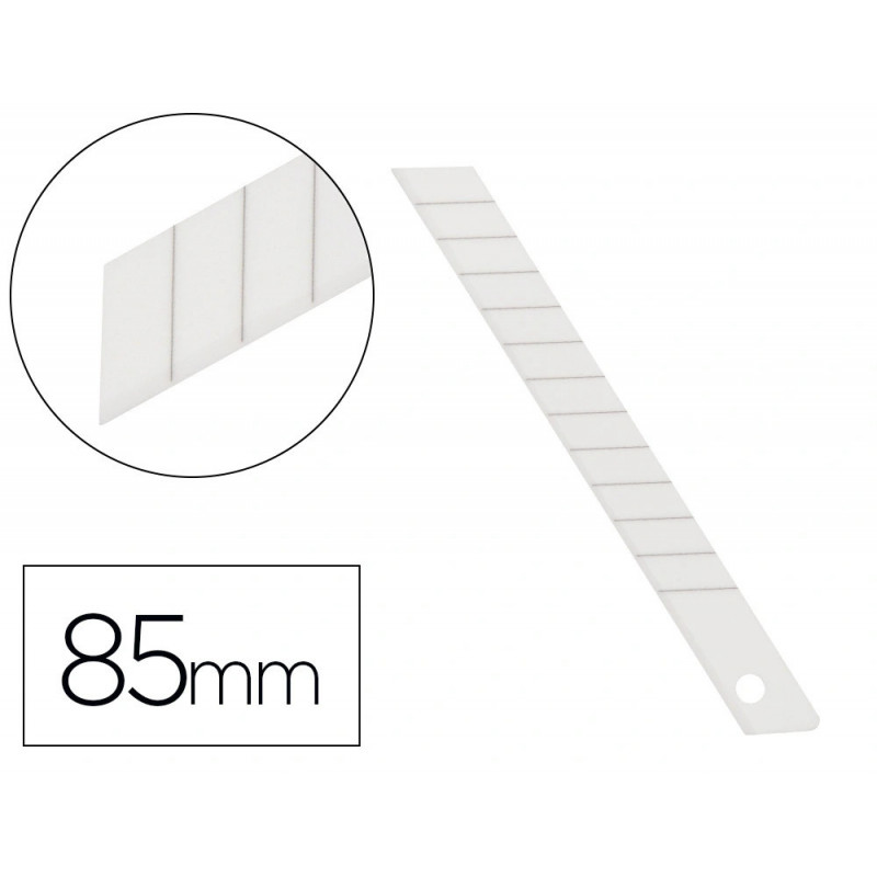 Lame 9mm de rechange q-connectpour cutter ceramique kf14388 blister 6 unites