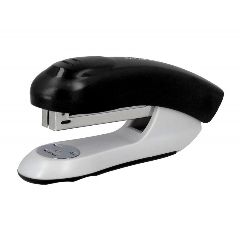 Agrafeuse bureau q-connect kf14212 plastique capacite 10 feuilles agrafes nº10 coloris noir