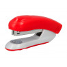 Agrafeuse bureau q-connect kf14206 plastique abs capacite 20 feuilles coloris rouge