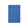 Porte-bloc maul go a4 plastique recycle porte-stylo integre dans pince coloris bleu