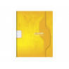 Cahier piqure clairefontaine 7000 couverture souple pp 24x32cm 96p seyes 70g coloris jaune