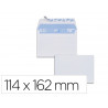 Enveloppe gpv velin blanc 80g c6 114x162mm bande adhesive paquet 100 unites