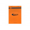 Bloc bureau master a5 148x210mm agrafe en-tete 100f 70gr 5x5 orange