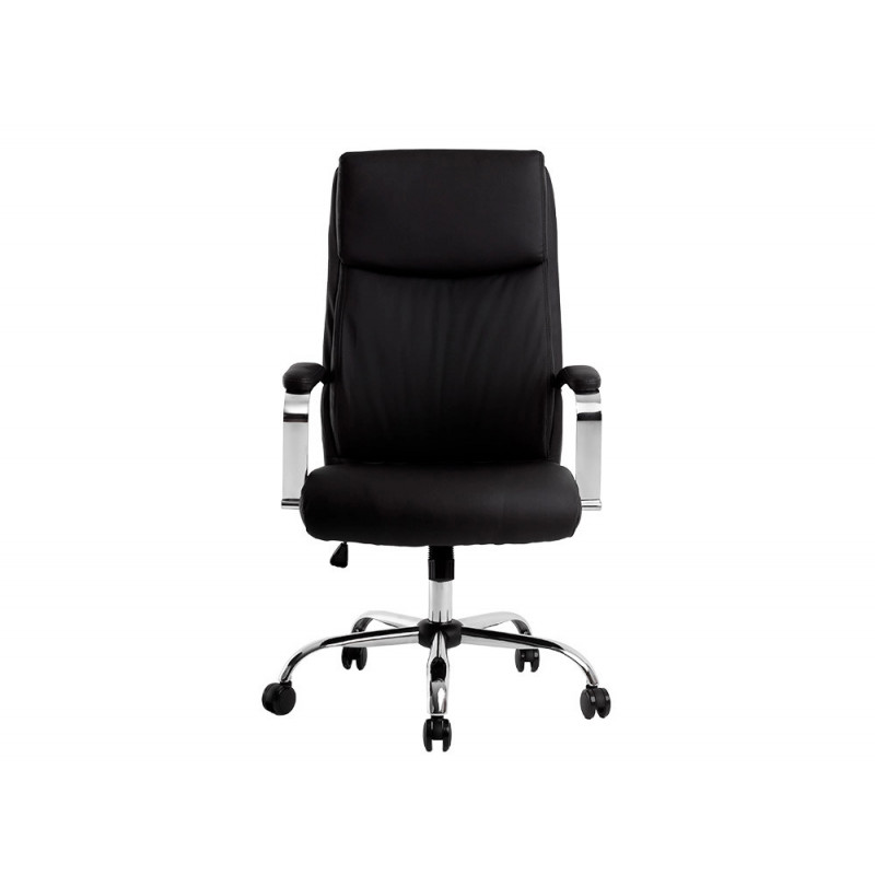 Fauteuil de direction q-connect leo dossier reglable hauteur 1170 + 80 mm hauteur largeur 650 mm profondeur 700 noir