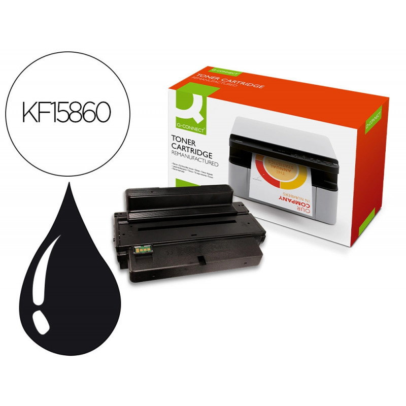 Toner q-connect compatible imprimante samsung mlt-d205s/els ml3310, 3710, scx4833, 5637, 5737, 5739
