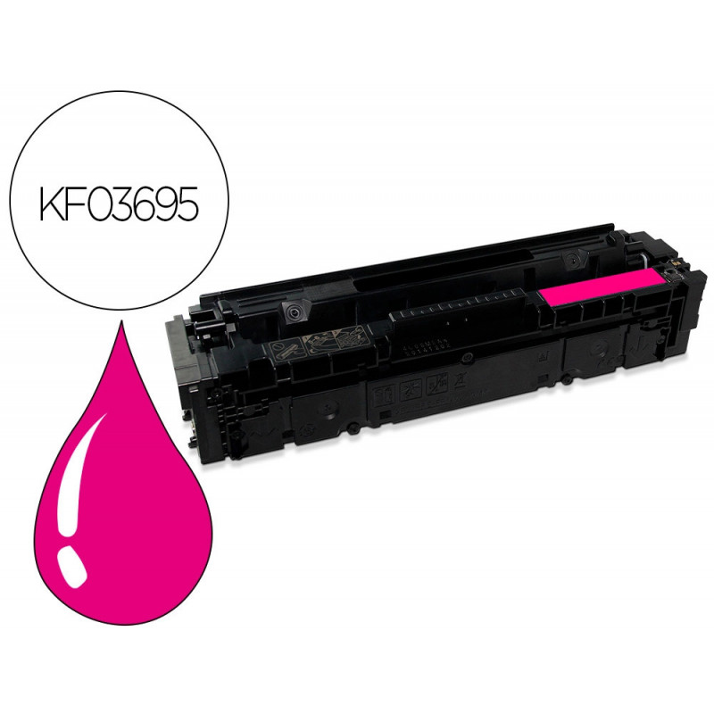 Toner q-connect compatible hp w2213x/207x hp color laserjet pro m255, pro mfp m282, pro mfp m283 2450p magenta