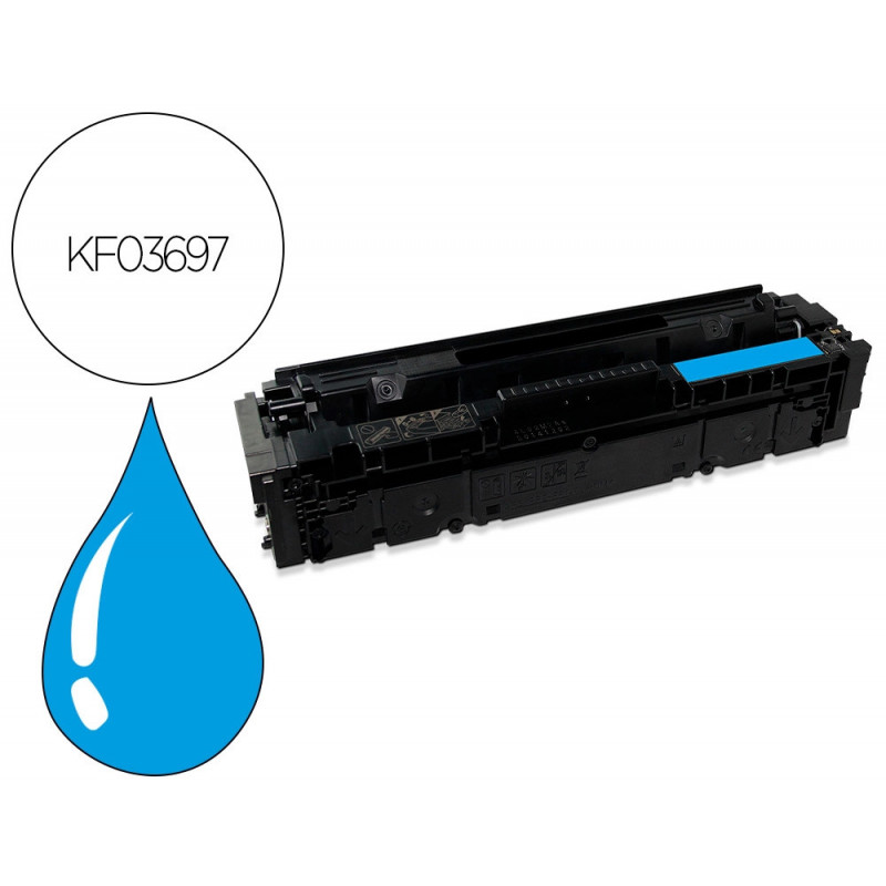 Toner q-connect compatible hp w2212x/207x hp color laserjet pro m255, pro mfp m282, pro mfp m283 2450p cyan