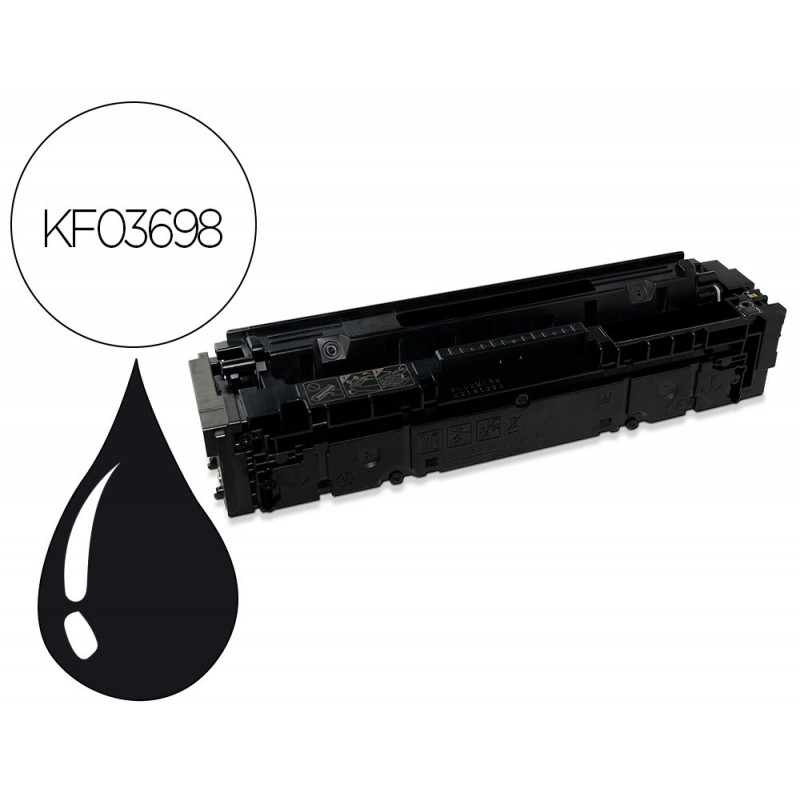 Toner q-connect compatible hp w2211x/207x hp color laserjet pro m255, pro mfp m282, pro mfp m283 3150p noir