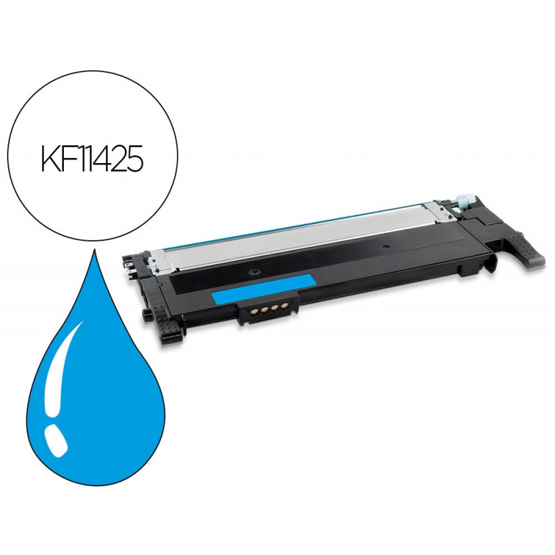 Toner q-connect compatible hp w2071a/117a hp color laser 150 series, mfp 170, 178, 179 series 1000p cyan
