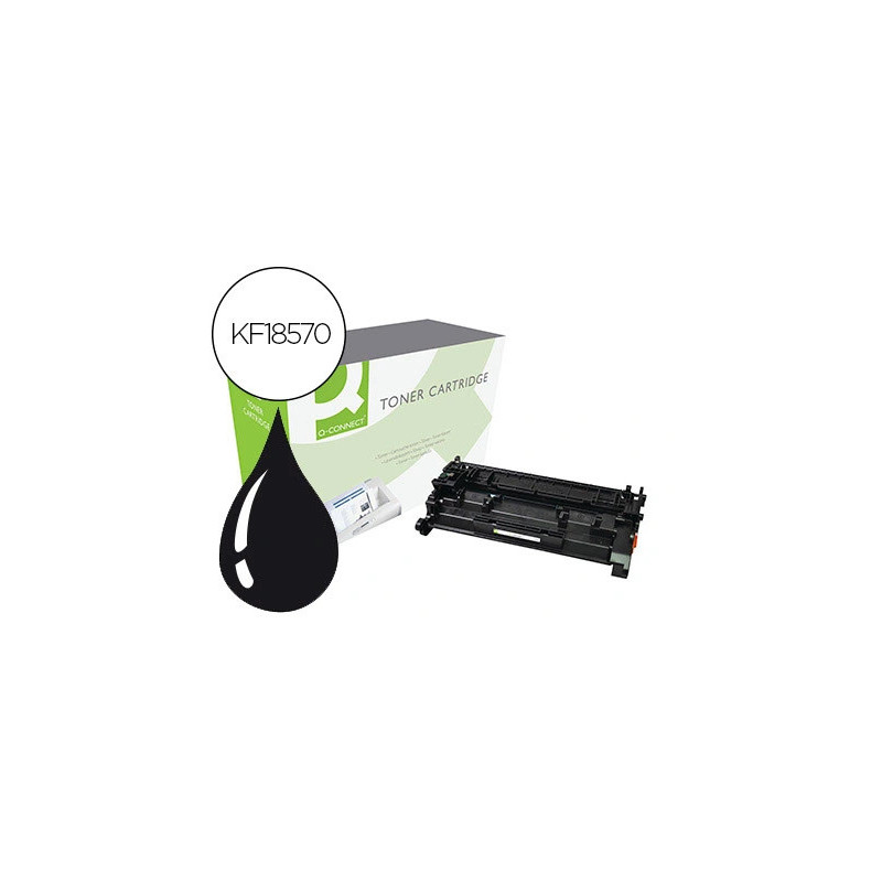 Toner q-connect compatible hp cf226a laserjet pro m402, mfp m426 3100p noir