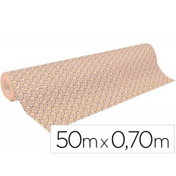Rouleau papier cadeau kraft...