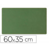 Sous-main rhodiarama souple simil cuir sauge velout 60x35 cm