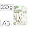 Bloc clairefontaine painton recycle a5 30f blanc 250g
