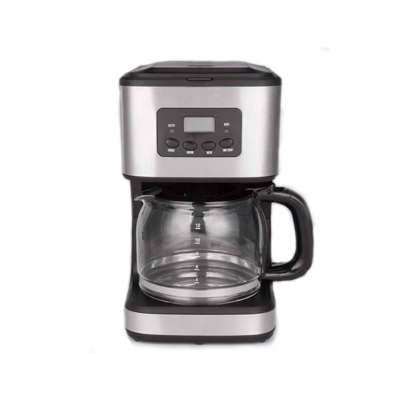 Cafetiere inox programmable 12 tasses /'caf control/'
