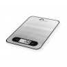 Balance compacte 5kg/1g inox avec batterie rechargeable et remplaçable