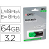 Cle usb emtec 3.2 b110 click easy 64go coloris vert