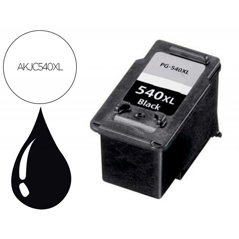 Cartouche hyperburo jet d'encre rema canon ph-540xl noire